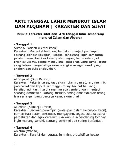 Tes Kepribadian Seseorang Berdasarkan Bulan Lahir Part I Youtube sifat seseorang berdasarkan bulan lahir menurut alquran