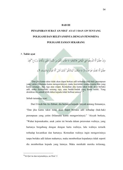 BAB III PENAFSIRAN SURAT FUSHILAT AYAT 34-35