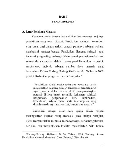 Top PDF Analisis Kritis Undang-Undang Sisdiknas Nomor 20 Tahun 2003 -  123dok.com