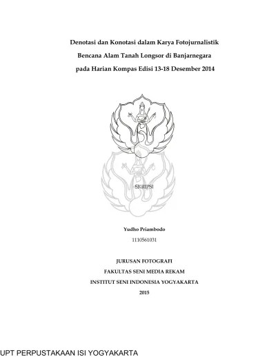 Pengertian makna Denotasi dan Konotasi beserta contohnya plus media  pembelajaran Bahasa Indonesia - Wawasan Pendidikan Dasar denotasi.doc