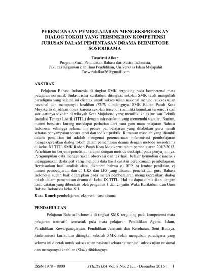 Soal Tentang Drama