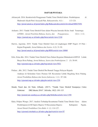 this PDF file KAJIAN PRAGMATIK | Darwis | BAHASA DAN SASTRA 1 PB