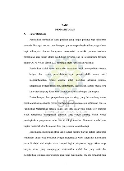 Bidang Tugas Manajemen Pendidikan