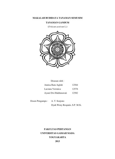 Top PDF Makalah Budidaya Tanaman Pangan Budidaya Tanaman Kedelai -  123dok.com