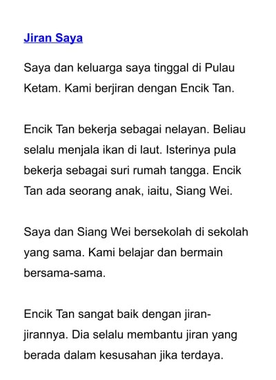 Top PDF Contoh-contoh Karangan UPSR 2017 - 123dok.com