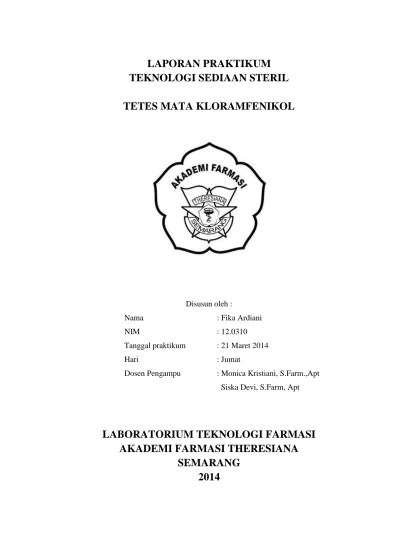 Tetes Mata Kloram