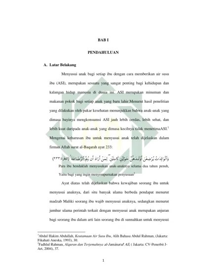 BAB 2 Surat Al Isra Ayat 26-27 dan Surat Al Baqarah Ayat 177