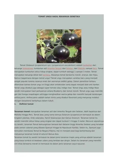 Top PDF Tomat Ungu Hasil Rekayasa Genetika - 123dok.com