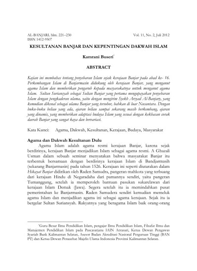 Bab 2 Kerajaan Islam Nusantara