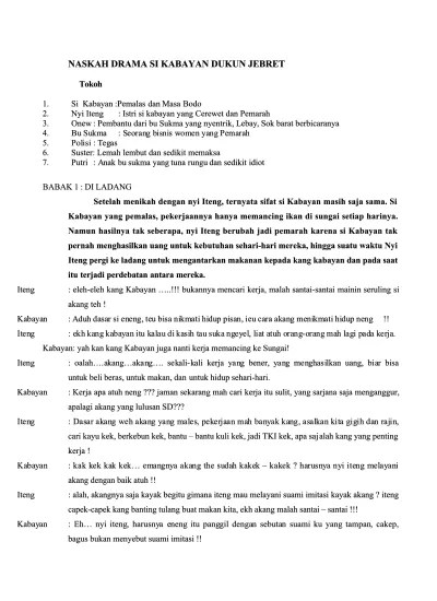 Soal UTS Kelas 3 SD B.Sunda Semester 1