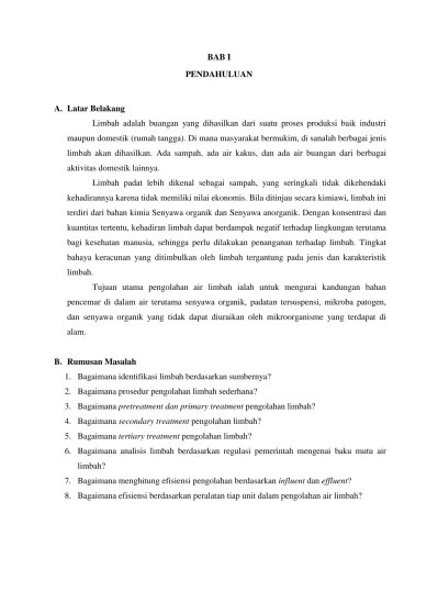 KUL TPL TOPIK LIMBAH CAIR