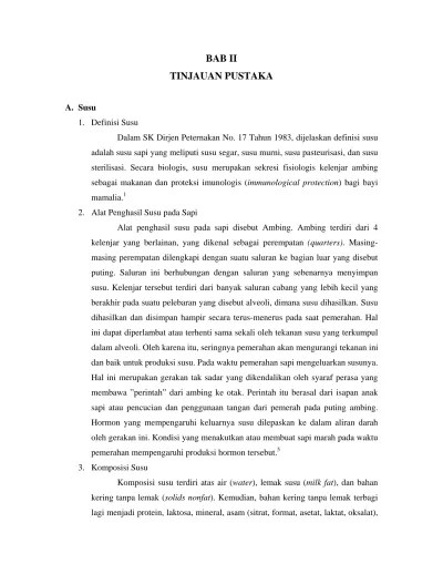 BAB II TINJAUAN PUSTAKA