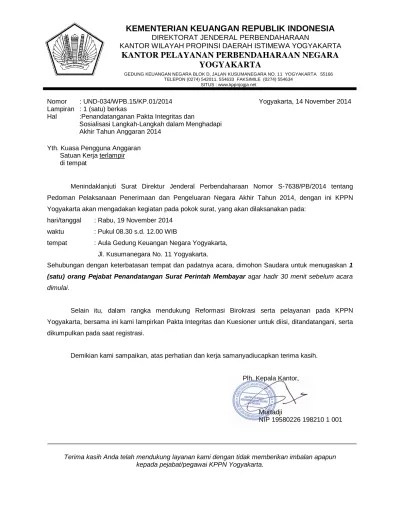 Contoh Surat Undangan Dan Surat Permohonan Narasumber Workshop