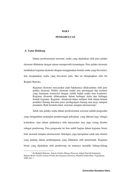 Bab 7 Pelaku Kegiatan Ekonomi