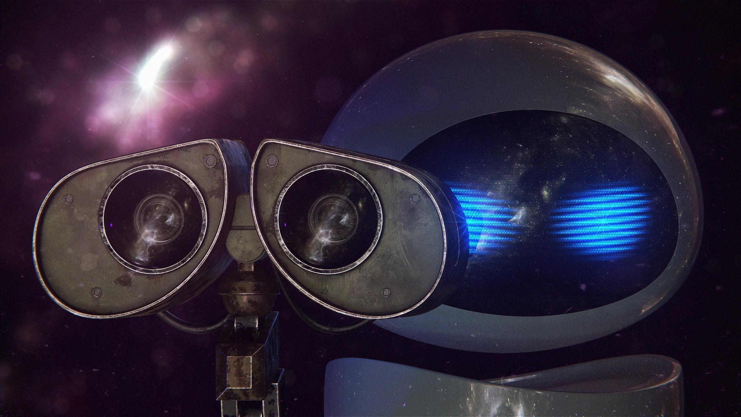 วอลล์เปเปอร์ WallE, EVA, Robots HD จอกว้าง ความคมชัดสูง เต็มหน้าจอ