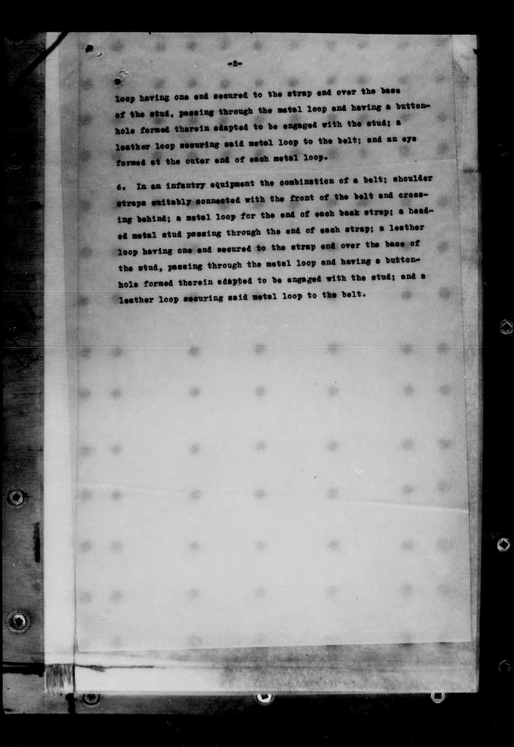 Item Patent Number 162689 Library and Archives Canada