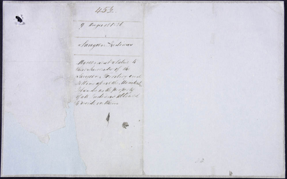 ARCHIVED Gallery Treaties, Surrenders and Agreements Aboriginal