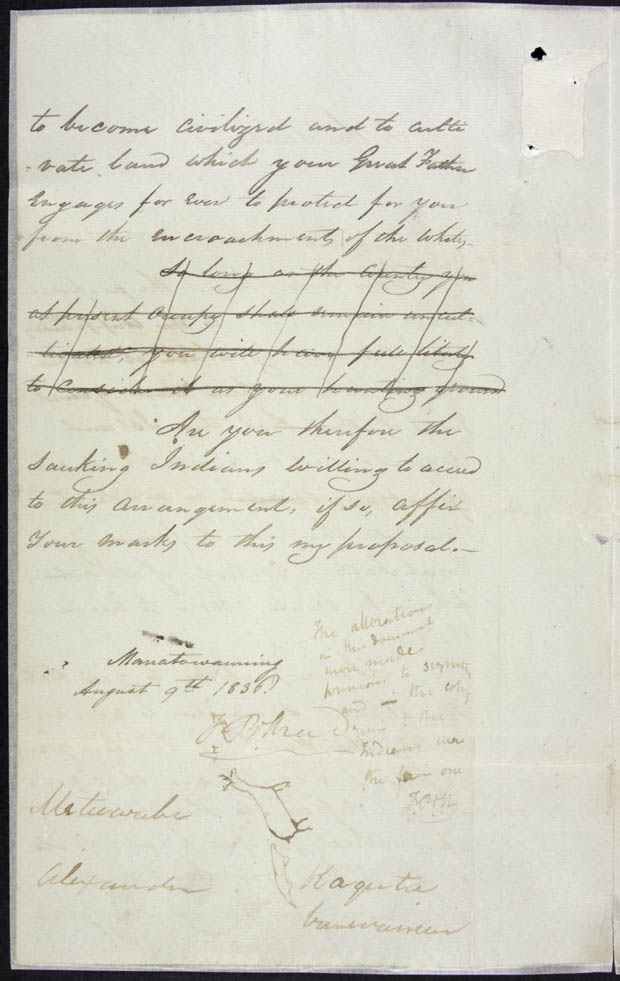 ARCHIVED Gallery Treaties, Surrenders and Agreements Aboriginal