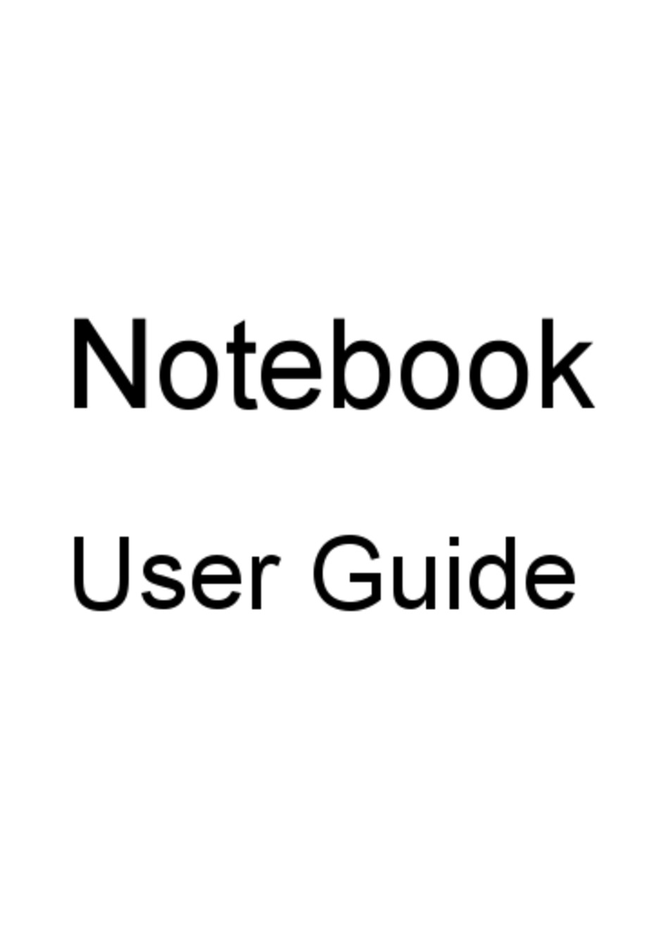 User Guide HP