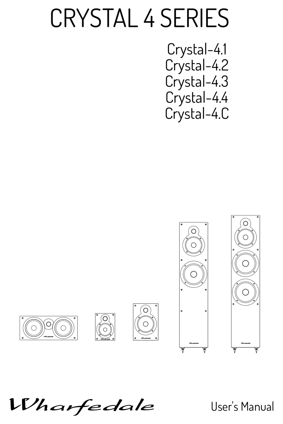 WHARFEDALE PRO CRYSTAL4.2 USER MANUAL Pdf Download ManualsLib