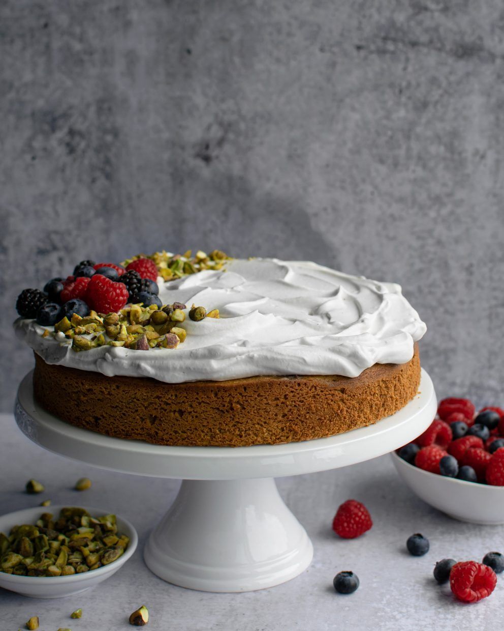 Naturally sweetened pistachio cake (glutenfree) the earnest baker