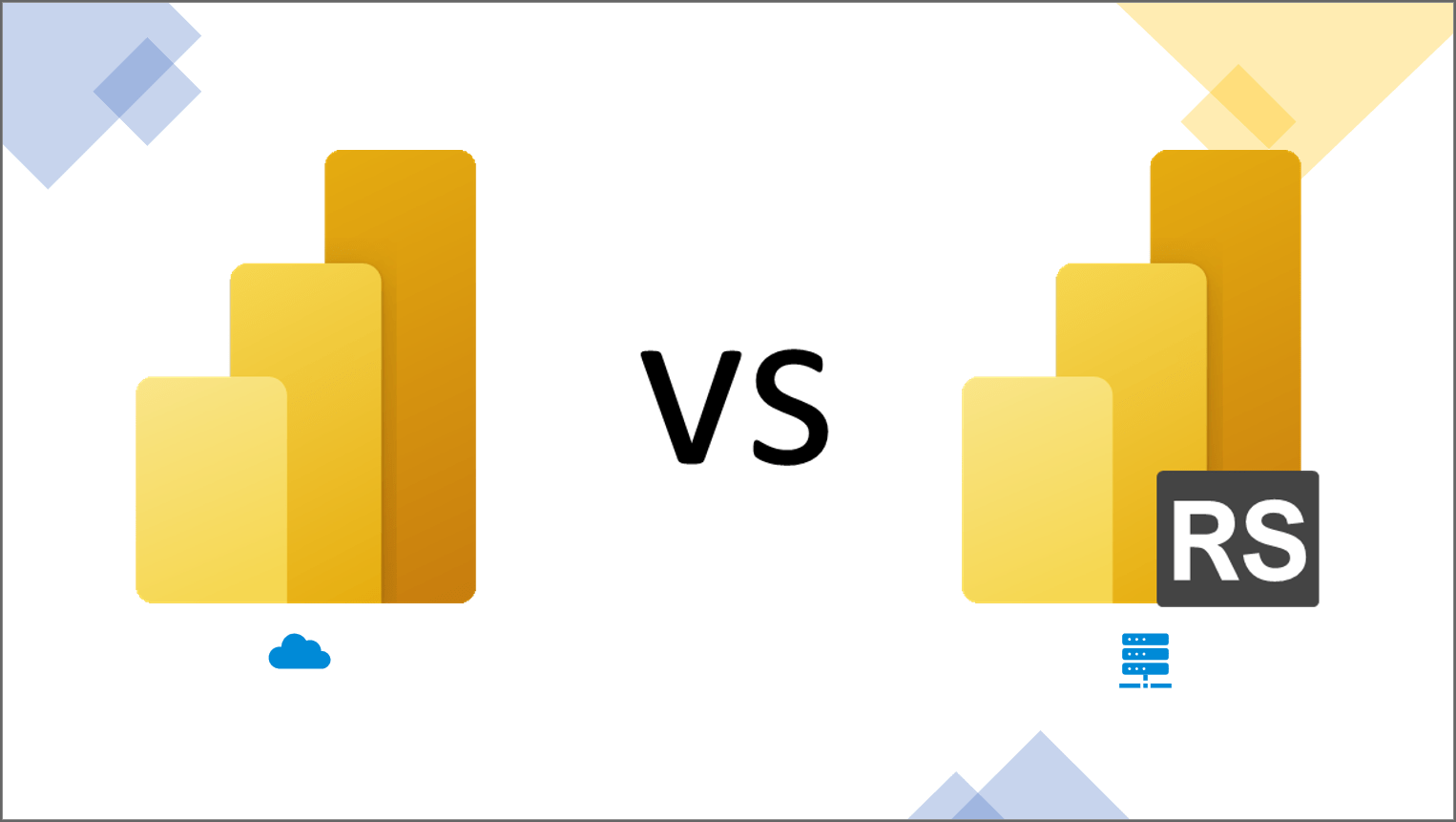 Difference between Power BI Service and Power BI Report Server Data Azure