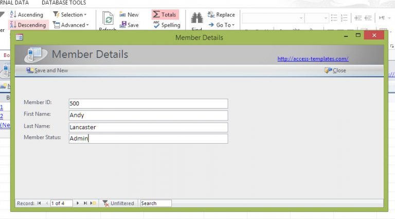 Microsoft Access VBA Open Form to a New or Specific Record Access