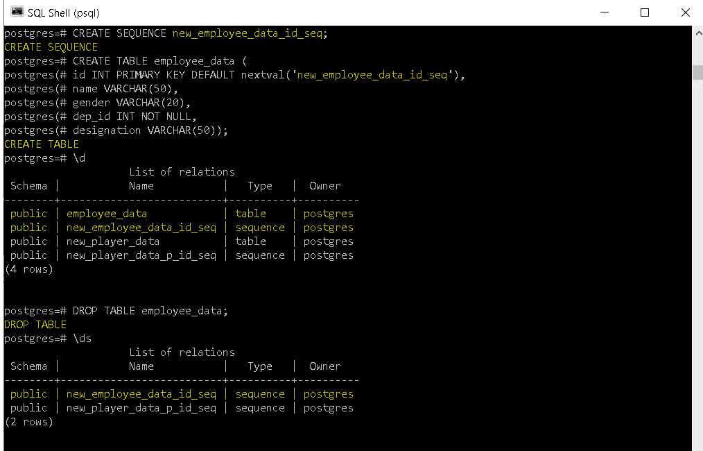 How to DROP TABLE in PostgreSQL [With Different Examples