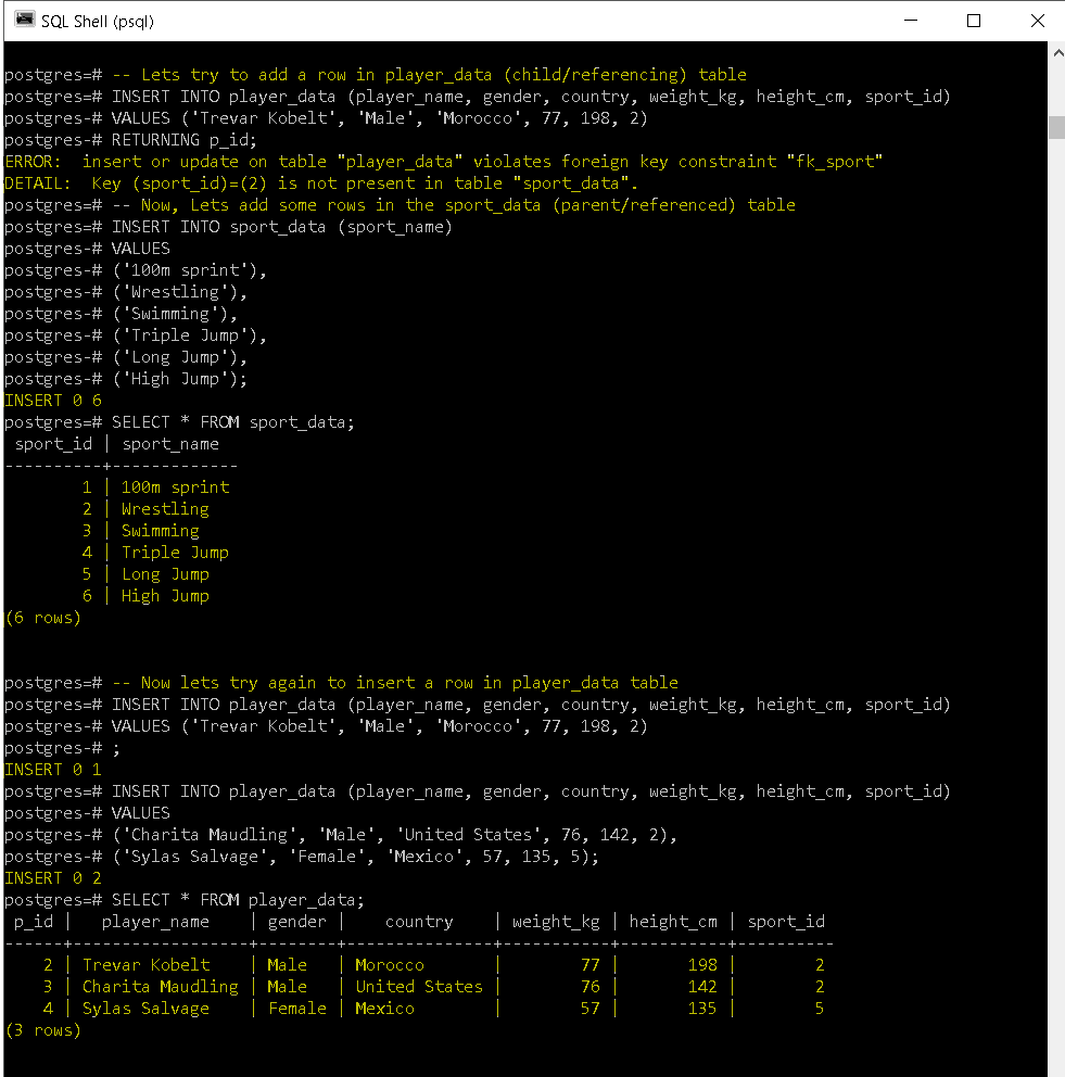 PostgreSQL INSERT INTO table + 9 Examples