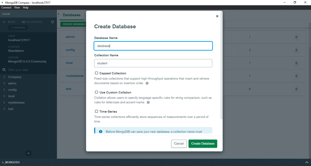 Import JSON and insert JSON into MongoDB