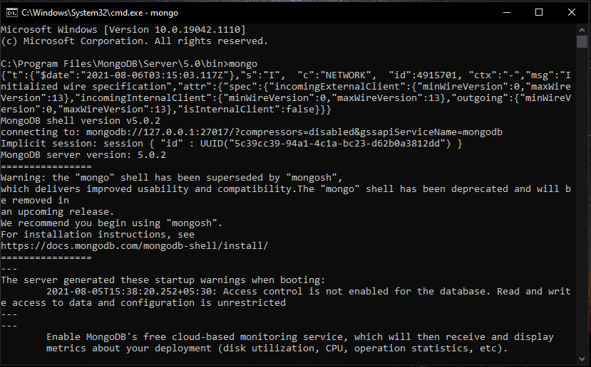 Import JSON and insert JSON into MongoDB