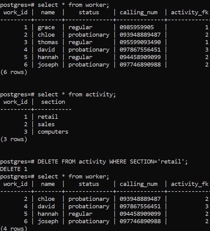 Postgresql Add Foreign Key