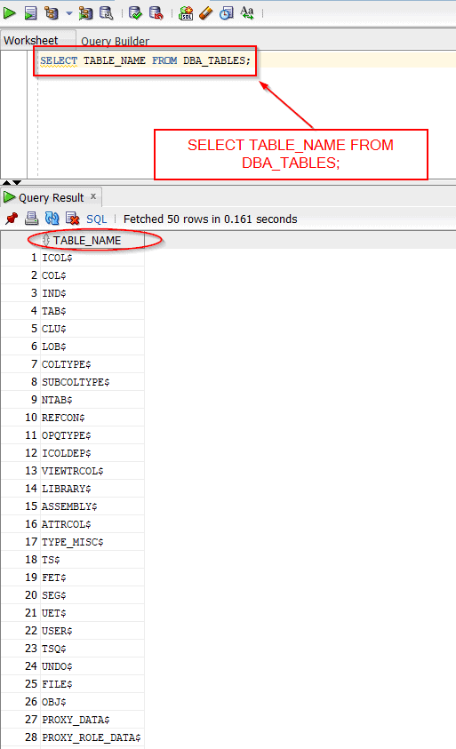 Mssql Get List Of All Tables Printable Templates