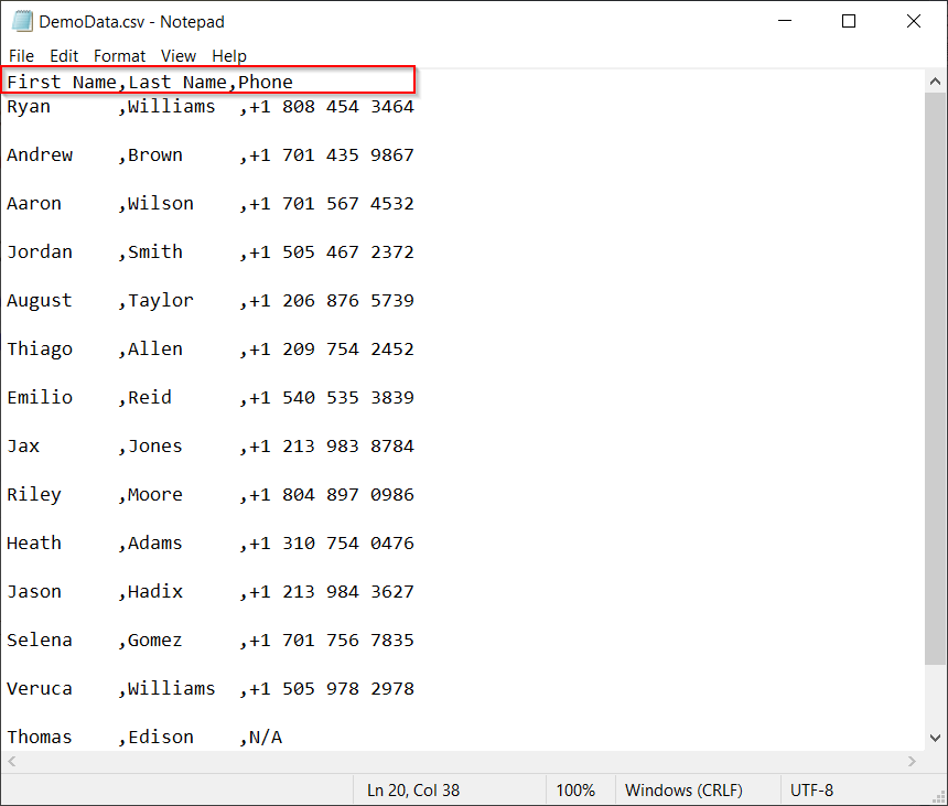 SQL Server bulk insert from CSV file