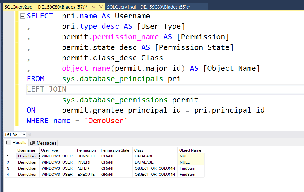 SQL Server User Permissions (2023)