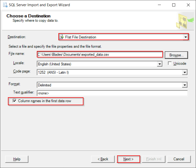 SQL Server bulk insert from CSV file