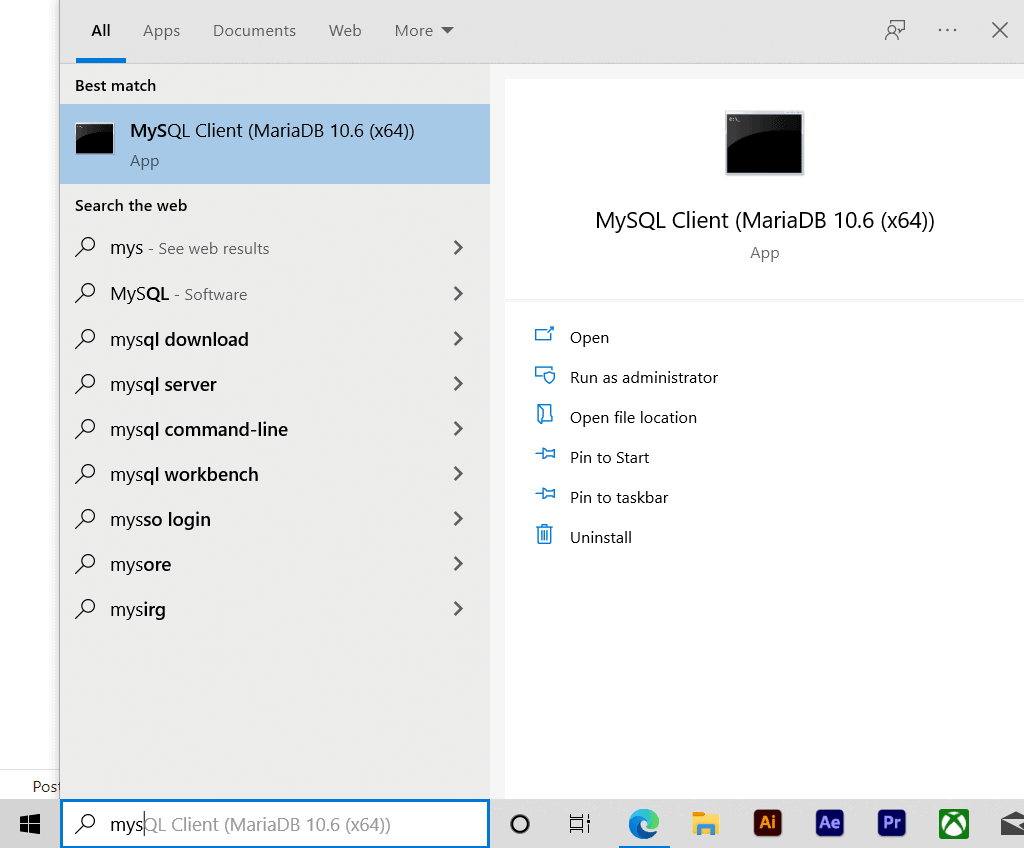 MariaDB query examples