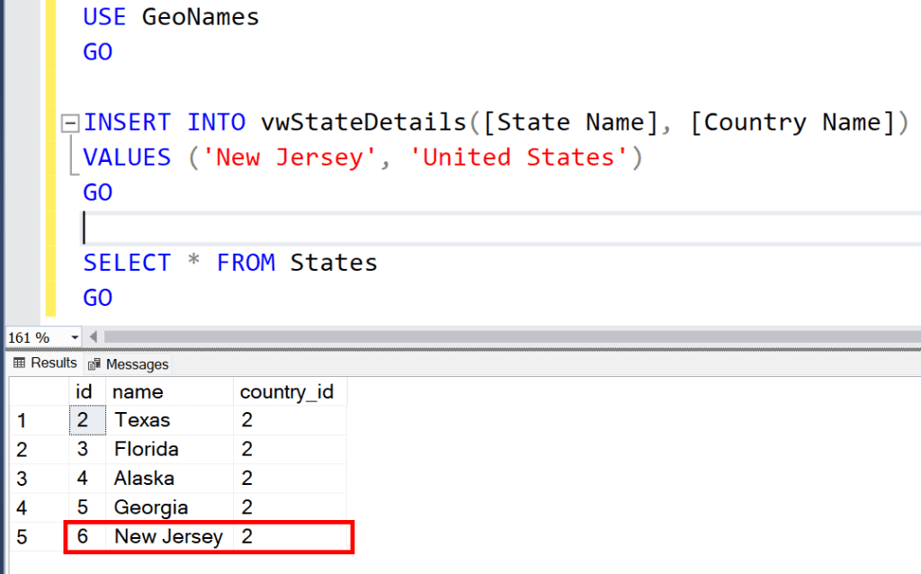 Instead of Trigger In SQL Server