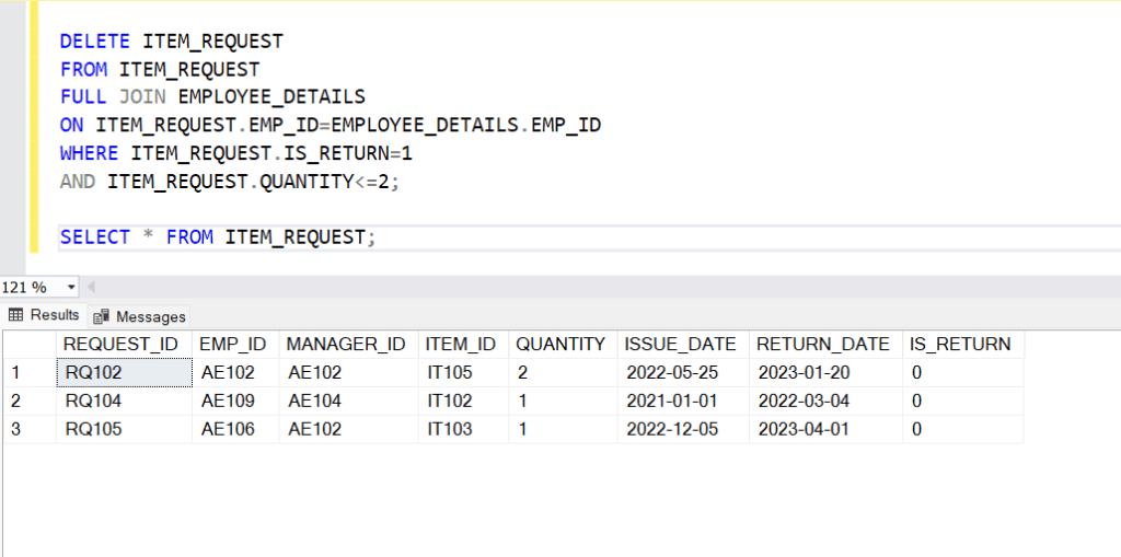 Delete From With Join in SQL Server