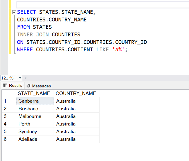 SQL Server Inner Join With Where Clause