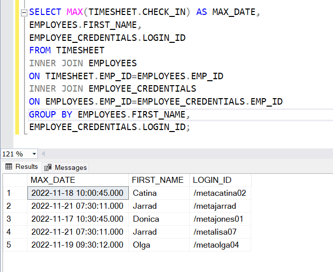 SQL Server Inner Join Multiple Tables