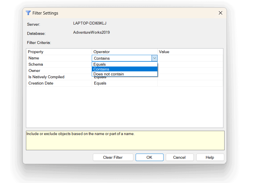 Find Stored Procedure by Name in SQL Server