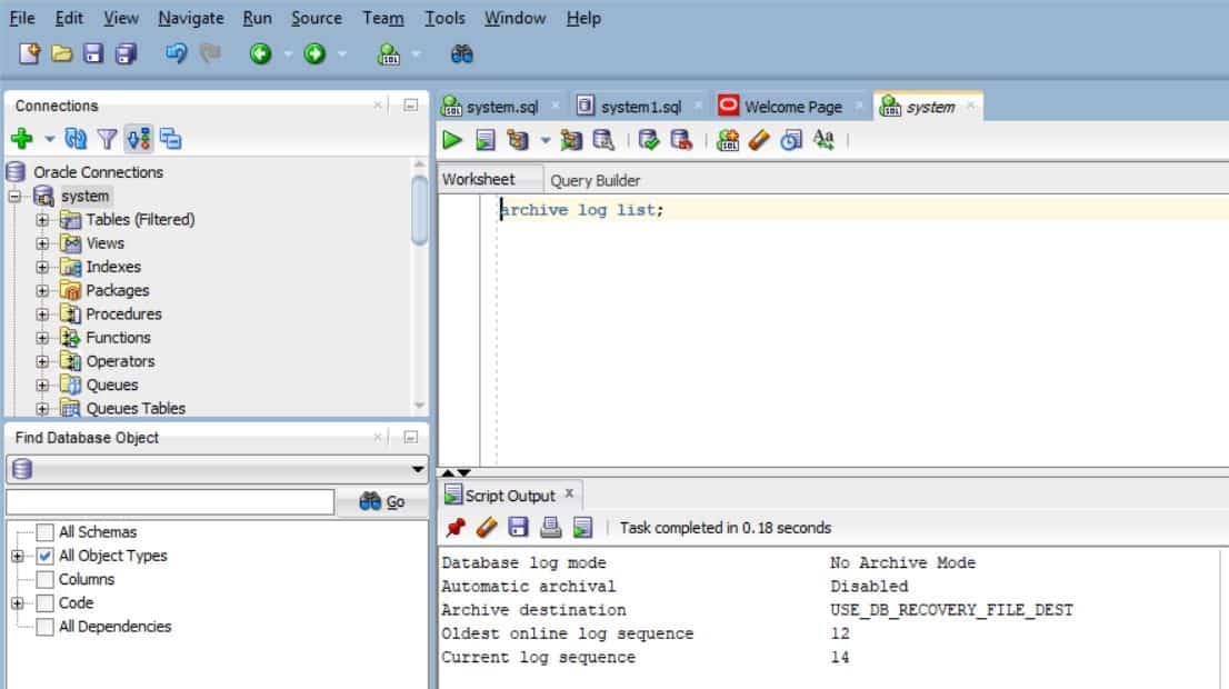 How to Setup Oracle Database In Archivelog Mode