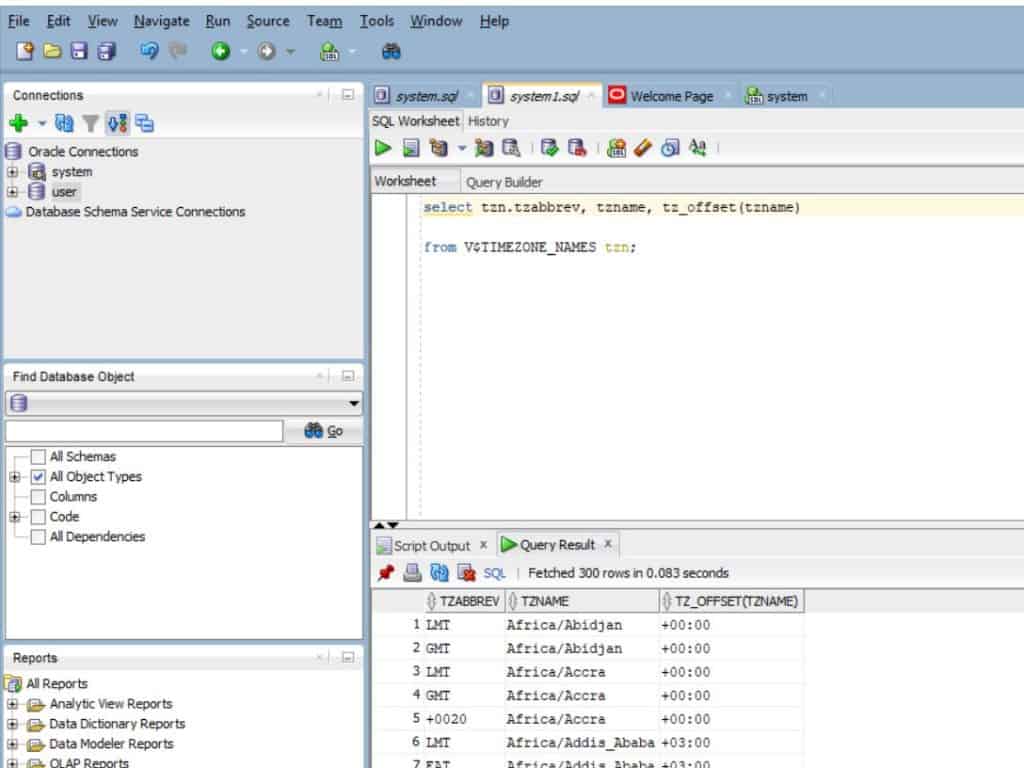How to Check and Set Database Timezone in Oracle?