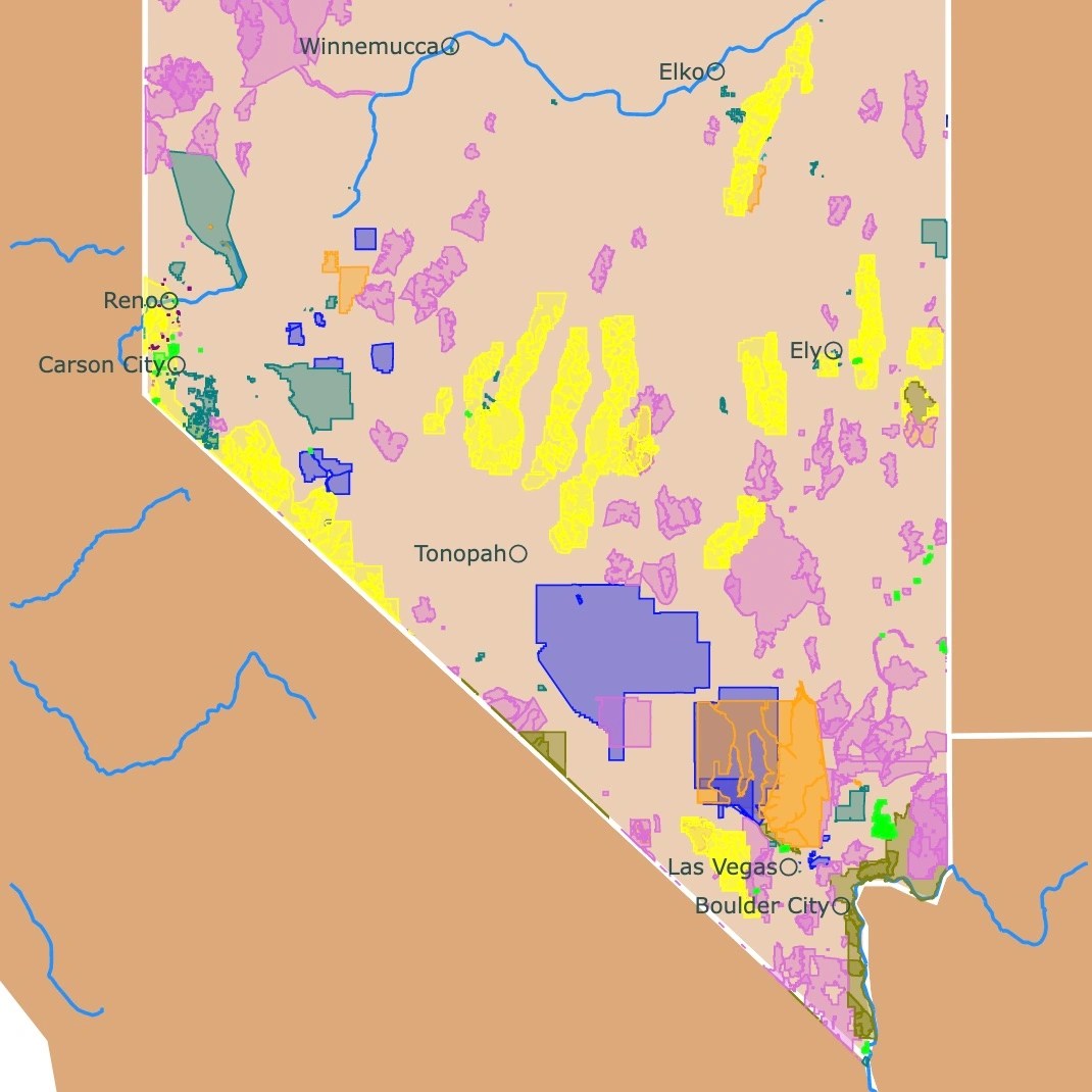 Nevada Blm Maps Public Lands