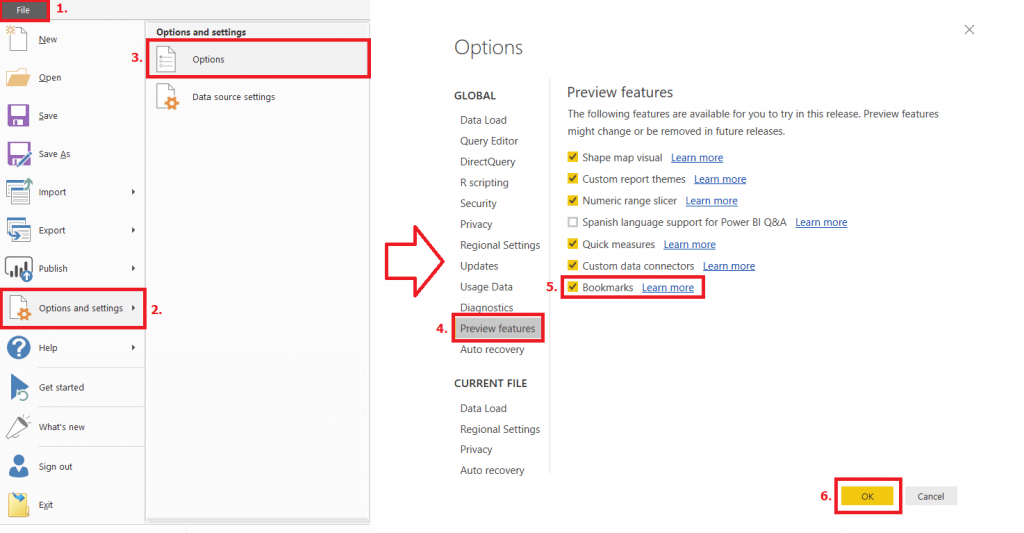 Power BI Bookmarks Data Bear Blog