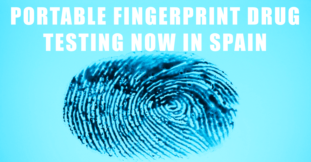 Portable fingerprint drug testing now in Spain DATAC