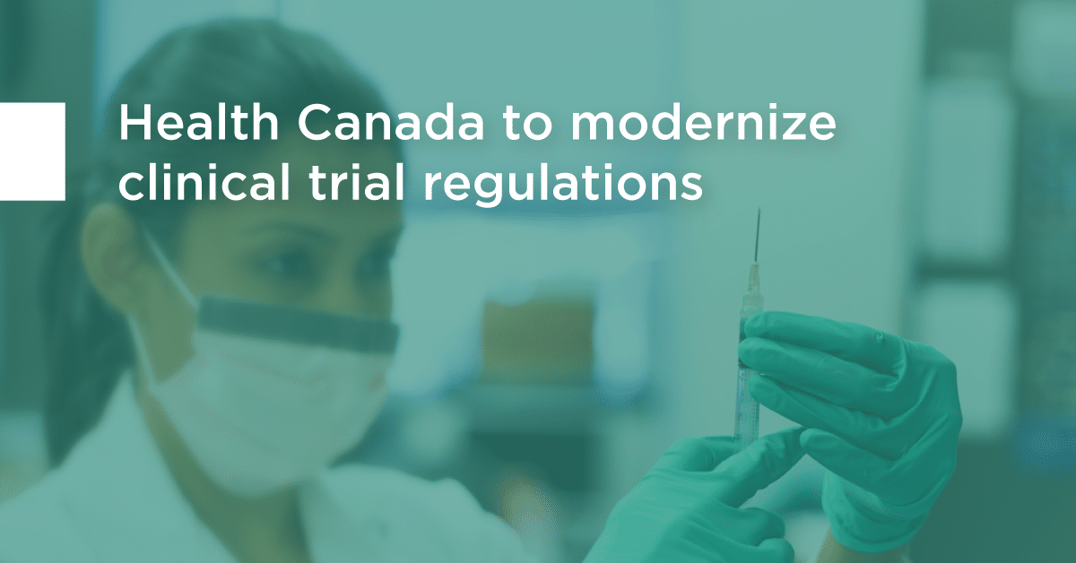 Health Canada to modernize clinical trial regulations DATAC