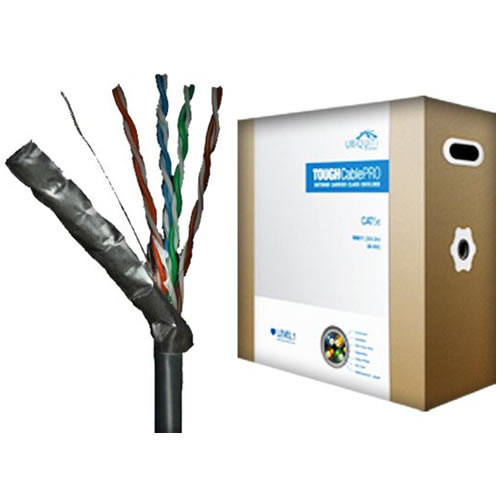 TCPRO ToughCable Pro CAT5E, STP Negro UBIQUITI