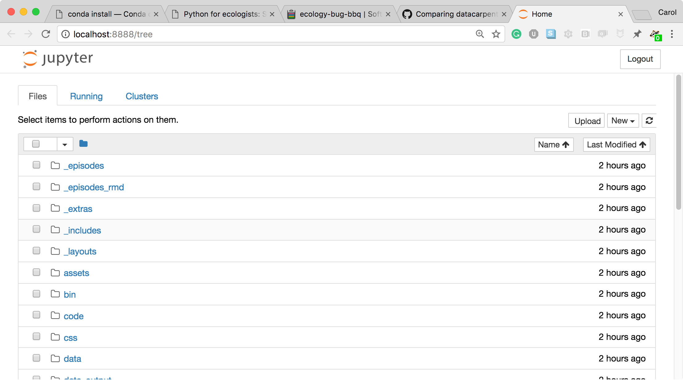 Data Analysis and Visualization in Python for Ecologists Overview of